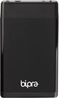 💾 bipra 1tb external portable hard drive with one-touch backup - black, fat32 - 1000gb capacity logo