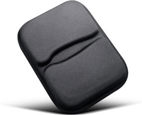 img 4 attached to ANZOME Gel Exercise Bike Seat Cushion Cover for Recumbent Bike and Rowing Machine - Wide Foam Padded Seat Cover for Comfortable Workout - Men and Women