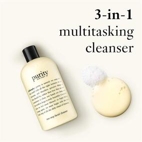 img 2 attached to 🧴 Optimize Your Skin with Philosophy Purity Made Simple One Step Facial Cleanser - 472ml/16oz