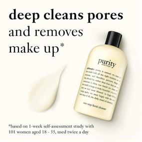 img 1 attached to 🧴 Optimize Your Skin with Philosophy Purity Made Simple One Step Facial Cleanser - 472ml/16oz