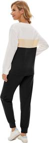 img 3 attached to Comfy & Stylish: Fengbay Women's Two Piece Lounge Set with Pockets