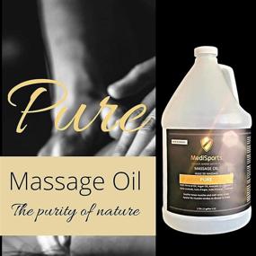 img 4 attached to 🌿 1 Gallon MEDISPORTS Pure Massage Oil: Ideal for Spa and Wellness Centers