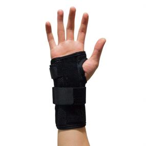 img 4 attached to 🖐️ AidBrace Wrist Brace Support for Right Hand - Relieve Pain & Support Healing