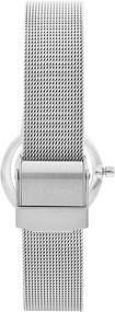 img 2 attached to 👩 Stylish and Modern: Skagen Women's Leonora Steel-Mesh Quartz Watch for a Timeless Elegance