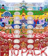 🎄 holiday 3d glasses 10 pack - 3dheaven exclusive styles: holiday treats and holiday trains – 10 assorted designs! logo