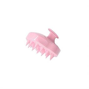 img 3 attached to Scalp Massager Shampoo Brush Brush Pink