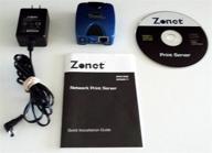 🖨️ zonet usb print server zps1002 with 1 port logo