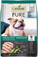 🐶 canidae pure healthy weight limited ingredient adult dry dog food - chicken and pea recipe - grain free logo