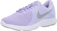 nike revolution running platinum pulse wolf logo