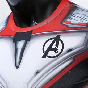 img 1 attached to 👕 Endgame Quantum War Men's Compression Shirt: Short Sleeve 3D Print T-Shirt for Enhanced Performance