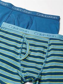 img 1 attached to Comfortable and stylish: Calvin Klein Boy's Kids Modern Cotton Assorted Boxer Briefs Underwear, Multipack