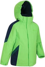 img 3 attached to 🧥 Raptor Boys Snow Jacket for Kids, Girls - Winter Ski Coat by Mountain Warehouse