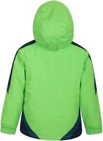img 2 attached to 🧥 Raptor Boys Snow Jacket for Kids, Girls - Winter Ski Coat by Mountain Warehouse