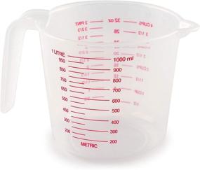 img 3 attached to 🥛 Norpro Plastic Measuring Cup with 4-Cup Capacity