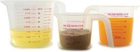 img 2 attached to 🥛 Norpro Plastic Measuring Cup with 4-Cup Capacity