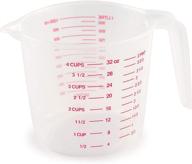 🥛 norpro plastic measuring cup with 4-cup capacity logo