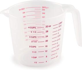 img 4 attached to 🥛 Norpro Plastic Measuring Cup with 4-Cup Capacity