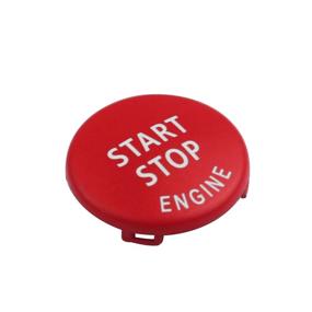 img 2 attached to 🔴 Enhance Your BMW E Chassis Experience with DKMUS Start Stop Button Cap – Red+Blue+Black