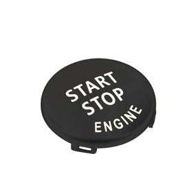 img 1 attached to 🔴 Enhance Your BMW E Chassis Experience with DKMUS Start Stop Button Cap – Red+Blue+Black
