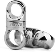 fegve titanium carabiner keychain integrated: ultimate convenience and durability at your fingertips logo