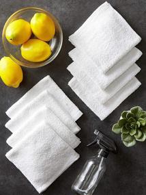 img 3 attached to 🧽 DII Basic Barmop Collection Kitchen Dishcloth Set - White, 8-Pack