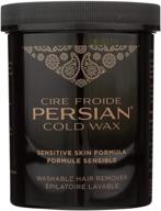 🧼 parissa cire froide: persian cold wax - 1 pound, easy hair removal solution (1 pack) logo