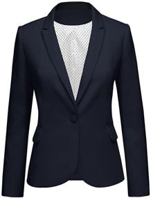 img 4 attached to 🎩 Women's Notched Pocket Suiting & Blazers from Lookbook Store: Fashionable Women's Clothing