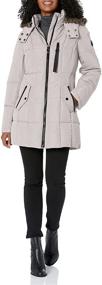 img 4 attached to Nautica Womens Heavyweight Puffer Jacket Women's Clothing for Coats, Jackets & Vests