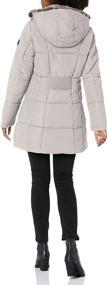 img 3 attached to Nautica Womens Heavyweight Puffer Jacket Women's Clothing for Coats, Jackets & Vests