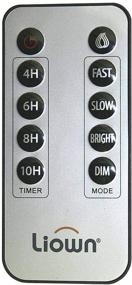 img 1 attached to 🕯️ Enhanced Liown Moving Flame Flameless Candles: Multifunction Remote Controller