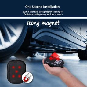 img 3 attached to 📡 High-capacity 3G GPS Tracker with Strong Magnet: TK905B Car Tracker Device for Vehicles, Moto, Truck, Boat & Fleet – Geofence, SOS Enabled