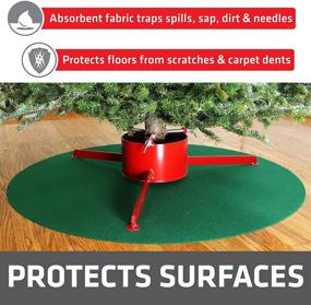 img 3 attached to 🎄 Drymate CTS28 - Christmas Tree Stand Mat (28”) – Highly Absorbent and Waterproof