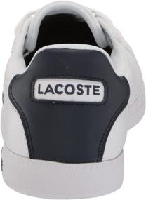 img 2 attached to 👟 Lacoste Graduate Sneaker: Stylish White Leather Footwear