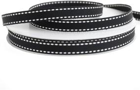 img 1 attached to Homeford FHV0000000037539 Ribbon Black White