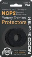 🔋 noco ncp2 mc303 oil-based battery terminal protectors, anti-corrosion washers, and battery corrosion pads (pack of 2) logo