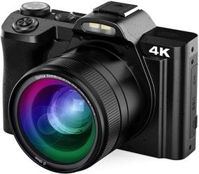 img 4 attached to 📸 Enhanced 4K Digital Camera: AiTechny Vlogging Camera for YouTube with 48MP Video, WiFi, Touch Screen, Wide Angle Lens, and 16X Zoom