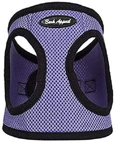 img 1 attached to 🐶 Lavender X-Small Mesh Step in Harness by Bark Appeal: Comfortably Secure Your Small Dog