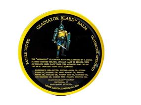 img 1 attached to 🧔 Gladiator Beard Balm - Fearless Scent, 2.6 oz - 30% More Size Than Standard Balms - BeardShield Formula for Superior Beard Conditioning and Control