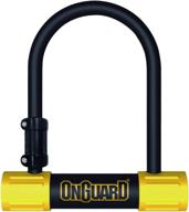 🔒 black onguard bulldog mini u-lock: 3.55 x 5.52-inch логотип