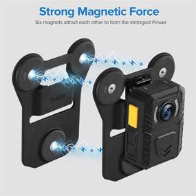 img 1 attached to 📷 BOBLOV Body Camera Magnet Mount: Universal Magnetic Suction Back Clip for All Brand Body Cameras