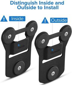 img 3 attached to 📷 BOBLOV Body Camera Magnet Mount: Universal Magnetic Suction Back Clip for All Brand Body Cameras