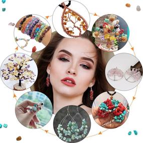 img 1 attached to 💎 ROMUCHE Jewelry Making Kit: Complete Bracelet Making Supplies with 48 Colors Beads and Tools for Adults and Teens – DIY Bracelet, Earrings, and Necklace Jewelry Making and Repair