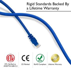 img 2 attached to 🔌 GearIT 20 пачек кабелей Cat5E Ethernet Patch