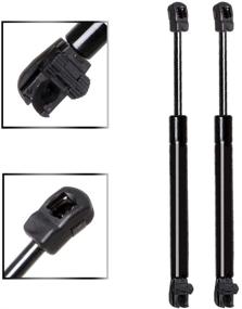 img 4 attached to Pair of Rear Glass Window Lift Supports Struts Shocks Dampers for 2005-2013 Nissan Pathfinder with Claw Type End - MYSMOT 6607 SG325028