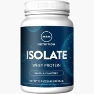 🥛 pure and palatable: natural vanilla isolate whey protein logo