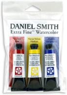 daniel smith extra fine watercolor set - primary colors - 3 tubes, 15ml logo