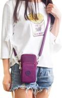 👜 stylish and functional witery waterproof nylon crossbody cell phone purse for women logo