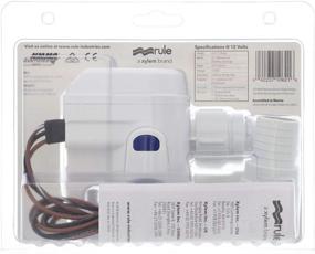 img 1 attached to Rule Mate: High-Performance 🌊 Fully Automated Water-Sensing Bilge Pump