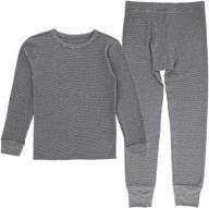 🩲 fruit of the loom premium thermal waffle underwear set for boys logo
