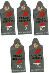 img 2 attached to 10pcs per Size - Assortment of 50 Home Sewing Machine Needles (Organ 15X1 Size#9,12,14, 16, 18)